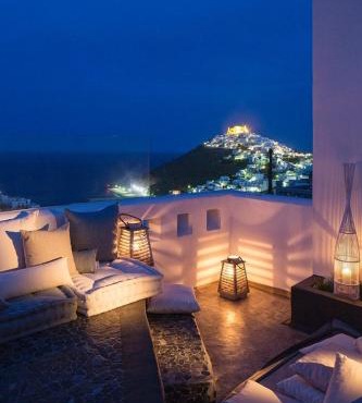 Elegant Astypalaia Villa Villa Ble Air Conditioning Hot Tub