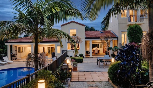 Hidden Mediterranean Estate in Lush Green Hills -Sky Tower View