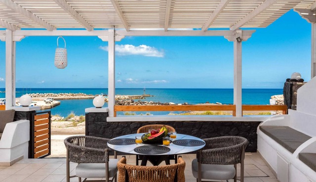 Homerez - House for 6, Sea View in Monolithos