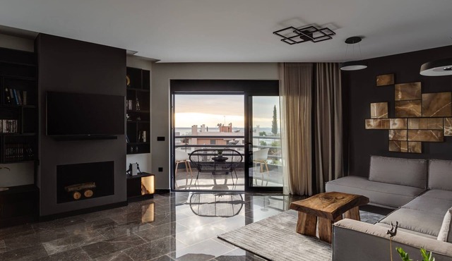 Luxury Athens Apartment | Zenith Residence | 2 Bedrooms | Modern Décor | Large.