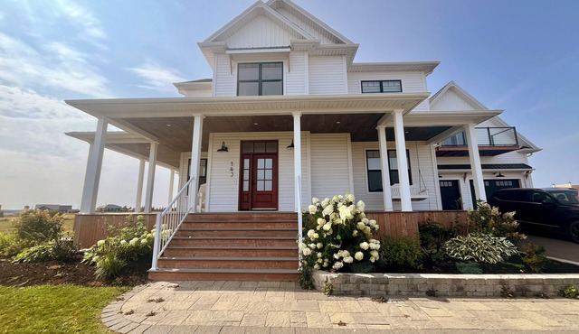 Luxury home with water view in beautiful North Rustico.