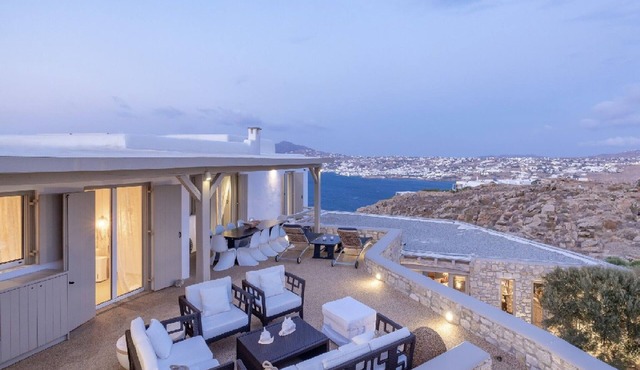 Luxury Mykonos Villa | Villa Amadora | Breathtaking Views of Mykonos Town