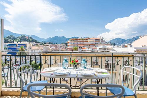 Menton, Studio pour 3 personnes, proche gare