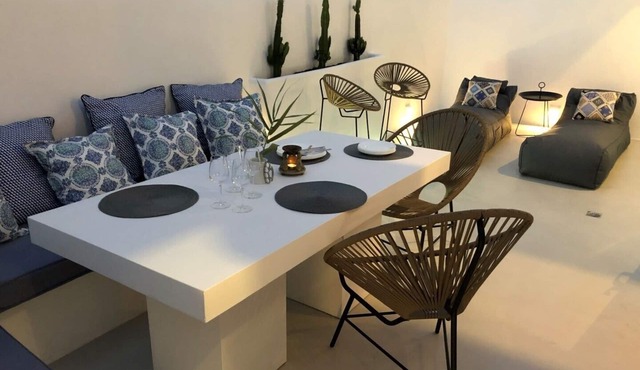 Mykonian Mews H2 mini-villa 1 bedroom/1.5 bath/outdoor shower