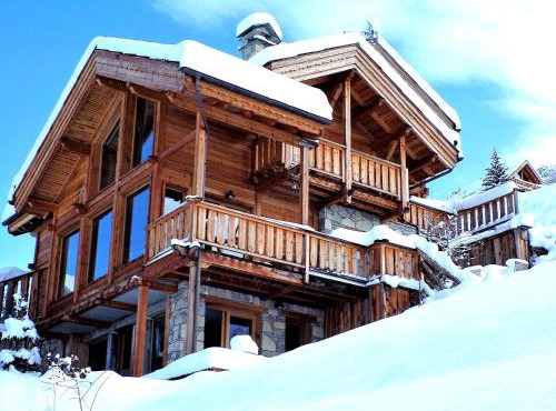 Prestigious Chalet with Pool & Hot tub, Mountain Views for 19 Guests in Vars