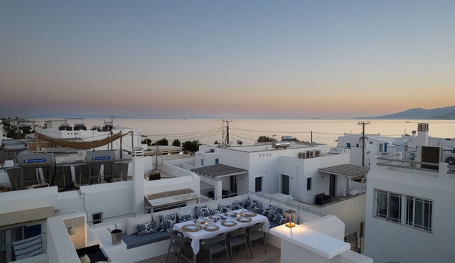 Prokopios Beach House 100m meters from beach panoramic views from rooftop