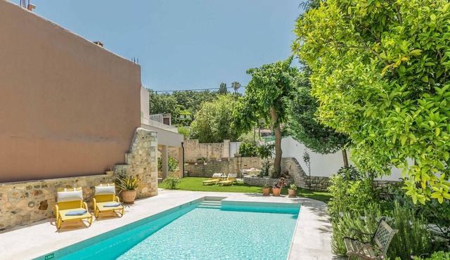 Step free accessible villa great village views