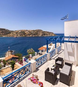 Syros Private House with superb sea view