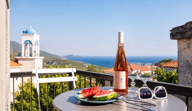 The Yellow Donkey, Koumeika Traditional Stay Samos