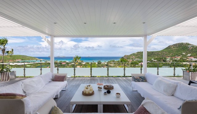 Villa in St Jean - Spectacular view of the bay - Very private - 4 bedrooms