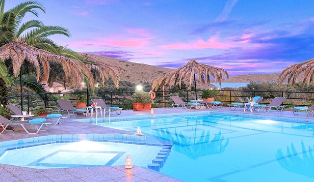 Welcome Apts laid just 1600m away from the longest sandy beach of northern Crete and the touristic Georgioupolis Town, offering great views to the Cretan Sea and the White Mountains. Welcome Apts is ideal for couples, families, a group of families or a g