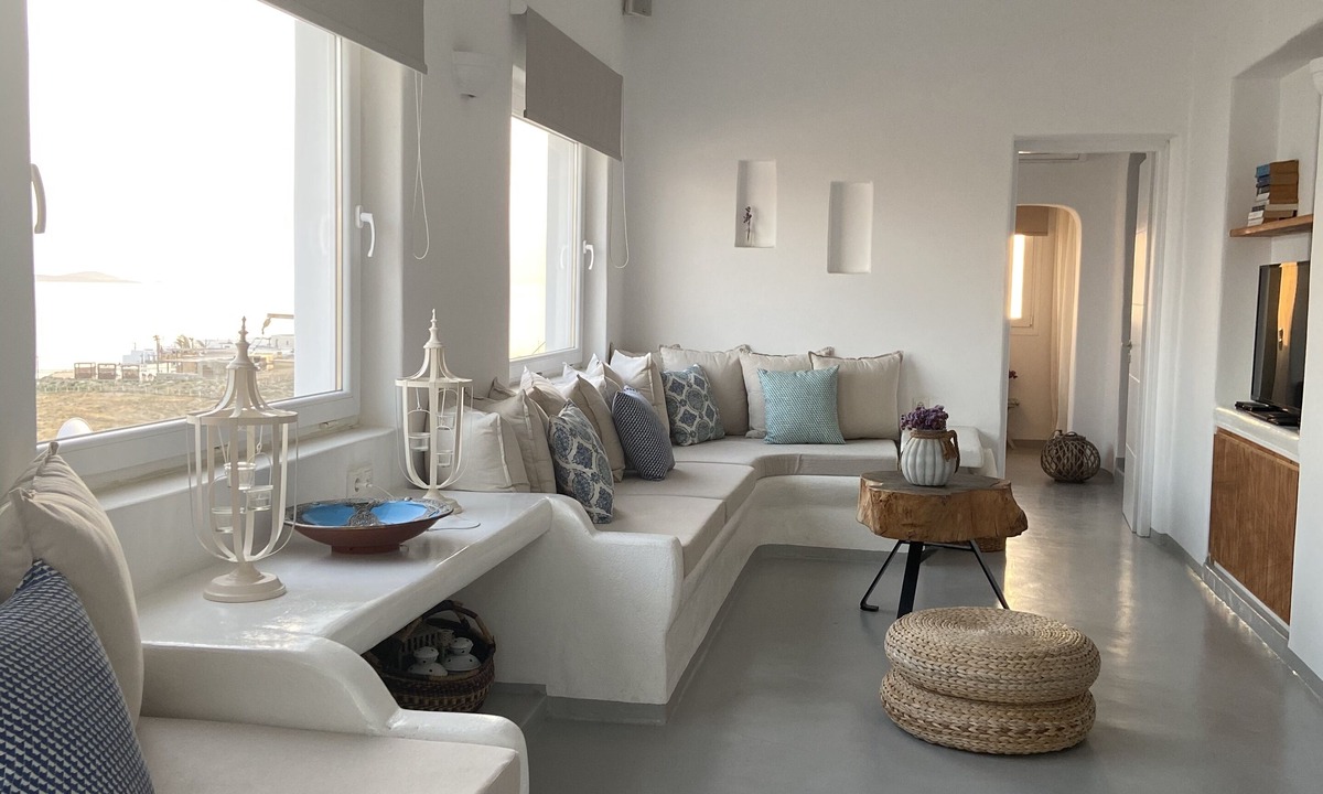 Agios Stefanos Villa | Mykonian Luxury Villa Azure w View Pool