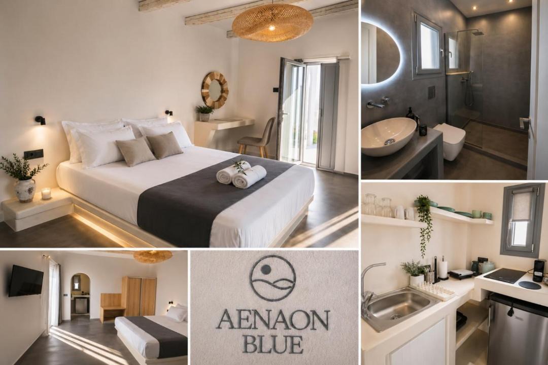 Kamari Apartment | Aenaon Blue