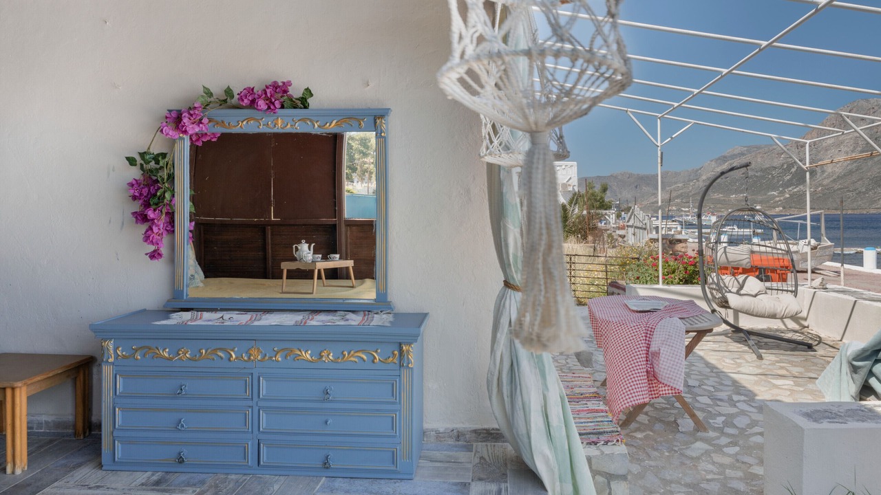Photo of Patio Balcony in Telendos