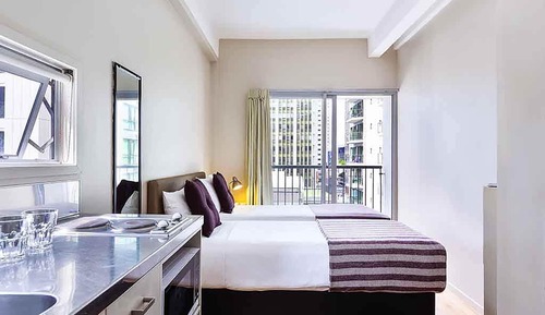 Studio, 2 Twin Beds