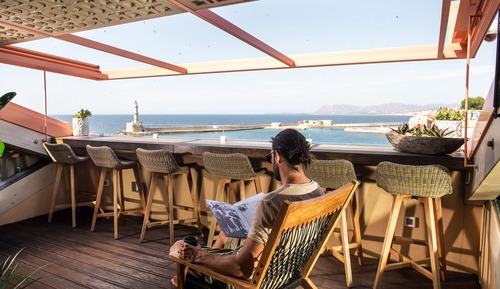Grand Harbour Master Suite with Balcony and Sea View