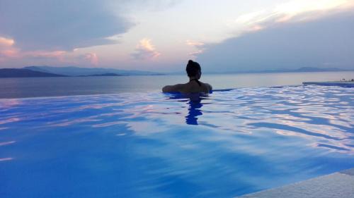  Apartment with pool and panorama sea view