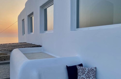 Agios Stefanos Villa | Mykonian Luxury Villa Azure w View Pool