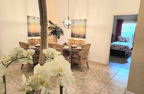 Bahama Bay Condo | Platinum rated 2BR ground floor next to pool big screen TVs, Huge patio, wifi
